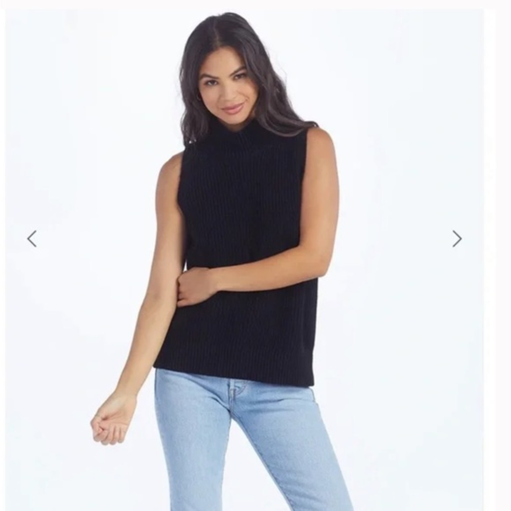 Summersalt High Neck Sweater Vest Small‎